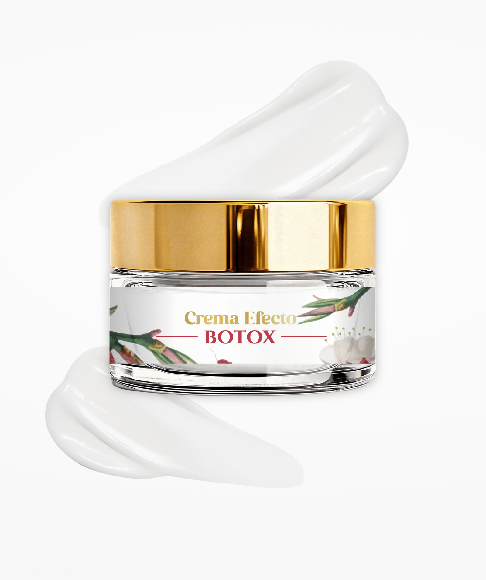 Crema facial efecto bótox